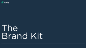 sprig brandbook page 1