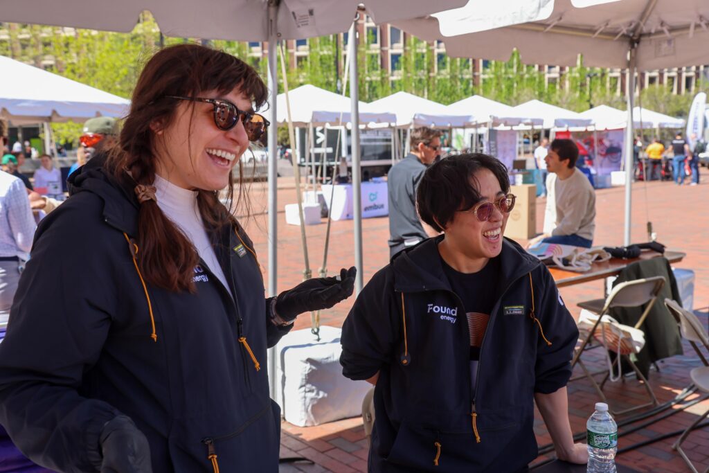 climate tech conference on city hall plaza